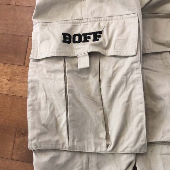 NWOT Vintage BOFF Convertible, dungaree/cargo Streetwear Hip Hop Y2K size 48 - Picture 10 of 12